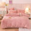 Polyester Solid Colour Duvet Cover Set-124623963-124623964