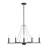 Zyian Steel Dimmable Chandelier-443753069-443753065-443753068