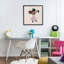 Celeste Girl with Telescope, giclée encadrée, design par Sierra Siler-118521619-118521618