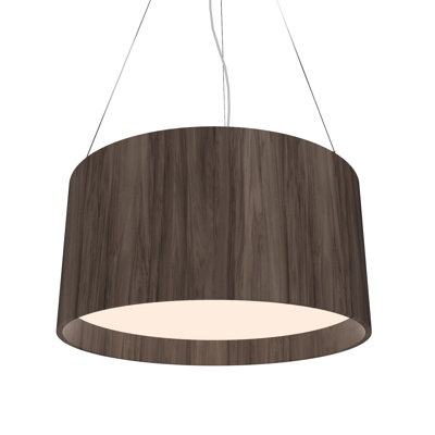Luminaire suspendu tambour 2 lumières