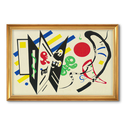 Reciprocity (RÃ©ciproque), 1935-Wassily Kandinsky-Custom Framed Canvas