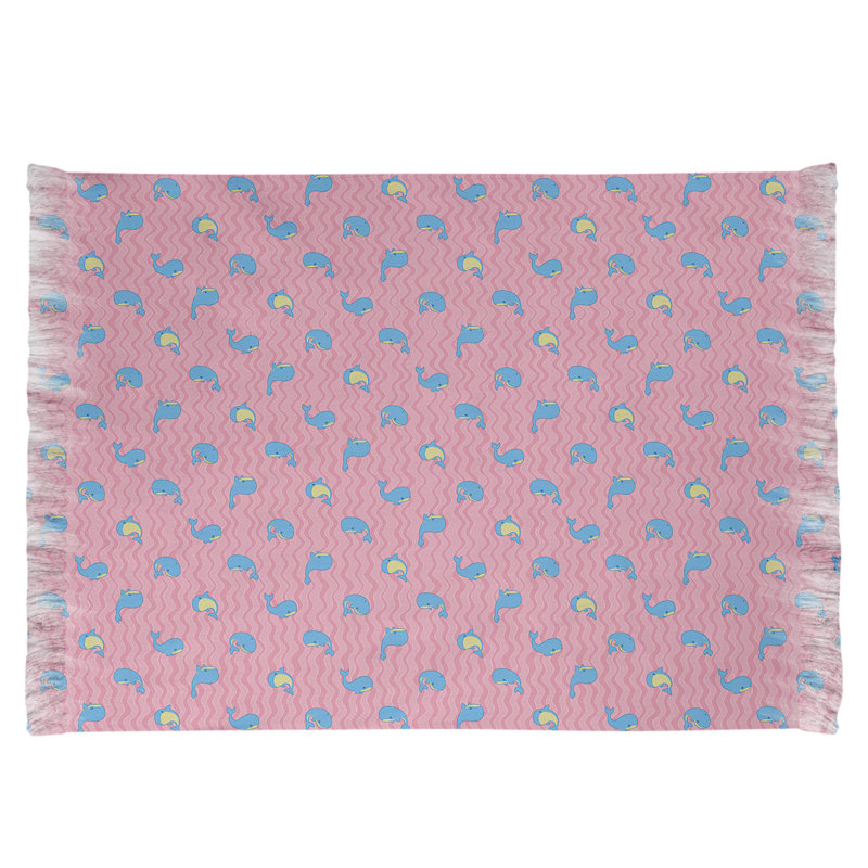 Rose baleines Tapis décoratif, non