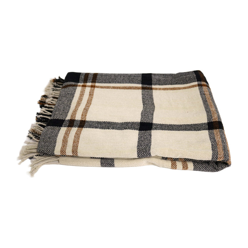 Hand Woven Throw Blanket