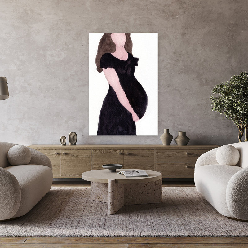 Art contemporain, art mural contemporain, H 48 po x l 32 po