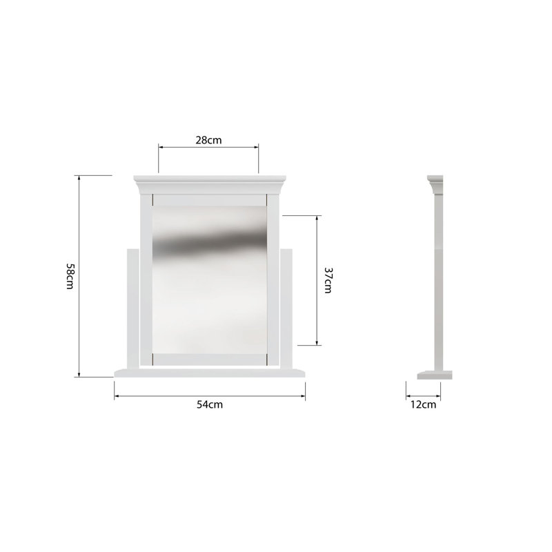 Swanley Rectangle Floor Mirror
