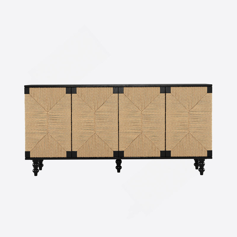 Meuble télé avec rangement Buffet Accent Natural