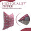 Housse de coussin Hand Hand Print, housse de coussin carrée 16 x 16, housse de canapé en lin décorative - 6KAMAL-1525704601-1508307623