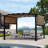 Steel Pergola with Canopy