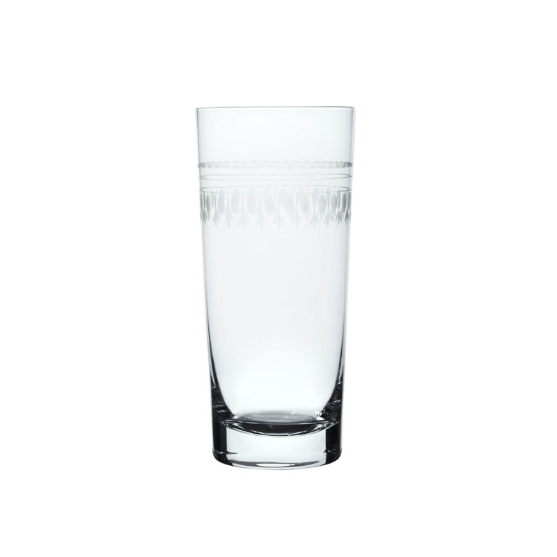Handmade Crystal Highball Glass
