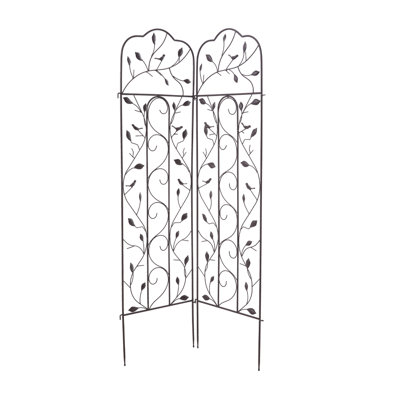 42cm H x 155.5cm W Metal Fence Panels Included