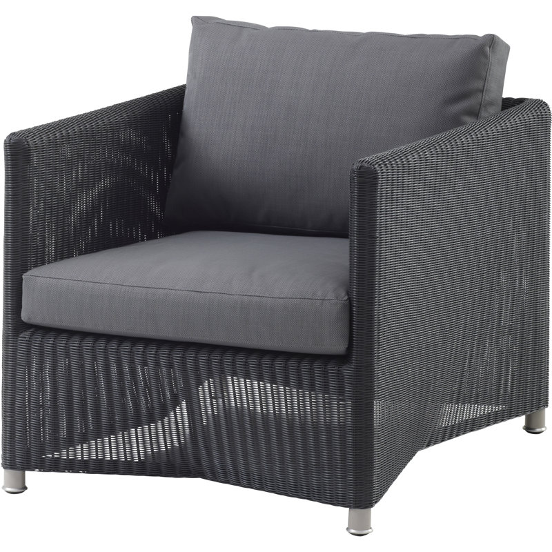 Diamond Patio Chair with Cushions