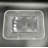Charlie 18" Rectangle Decorative Crystal Black Vessel Sinks With 60" White Base-102400446