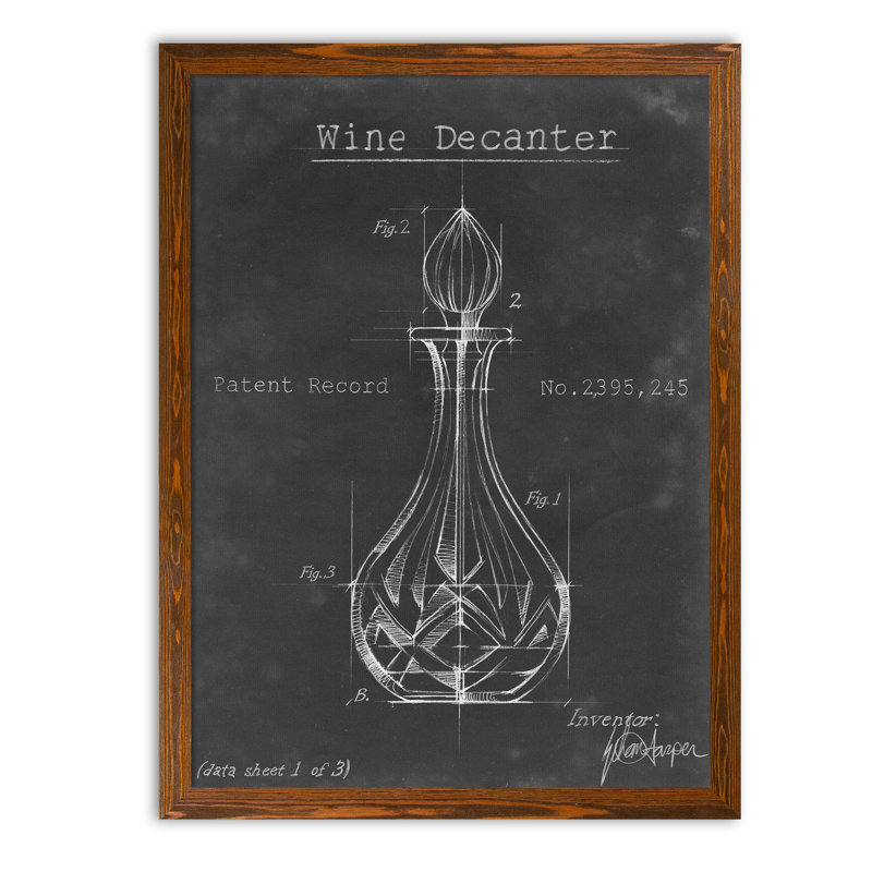 « articles bar blueprint viii » par paul cezanne-cadre photo, reproduction d’art, H 44 po x l 32 po x P 1,25 po, Pas de tapis