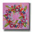 Toile épique Graffiti «Spring Wreath» par Jeri Hauth, 12 po x 12 po-117053849