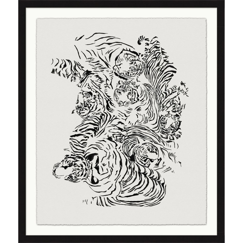 Psychedelic Safari 1 Print by Mat Sanders