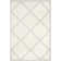 Tapis beige à motif géométrique Ammundsen