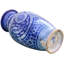 Blue/White 9" Indoor / Outdoor Ceramic Table Vase-117988489