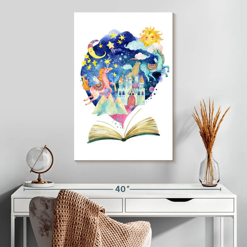 Kelan Fairy Tale Book World, 30" H x 20" W