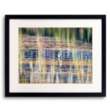 Heron Pond Abstract Print by Bruce Heinemann