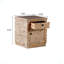 Armoire d'appoint Audrik, table basse épissée, table d'appoint, buffet moderne avec tiroir