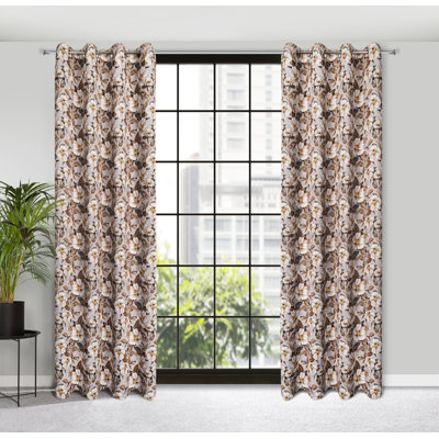 Adebisi Semi Sheer Curtains Single Panel