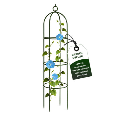 190 cm H x 40 cm W Obelisk Trellis