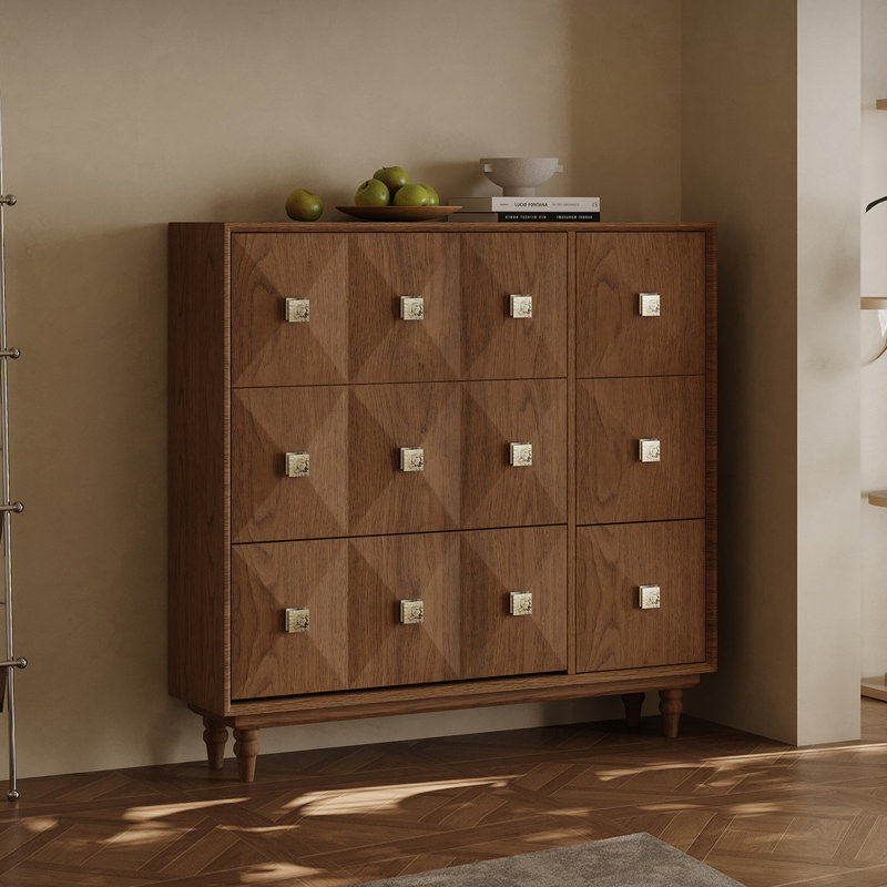 Luxury Style Retro Storage Shoe Cabinet