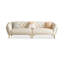 Coussin modulaire beige en polyester-901527728