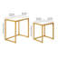 Glass Top Frame Nesting Tables-805279866