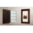 Recessed Picture Frame Door Medicine Cabinet with 3 Adjustable Shelves-17745815