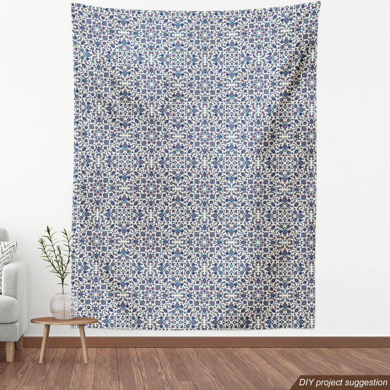 Tissu marocain, l 58 po x L 180 po