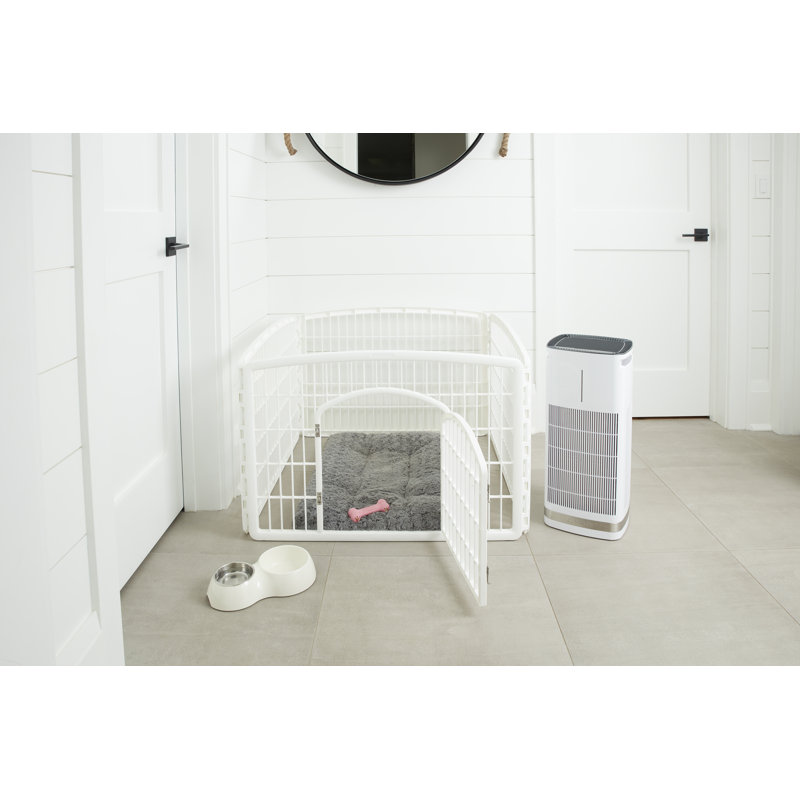 White Energy Star Freestanding HEPA Air Purifier