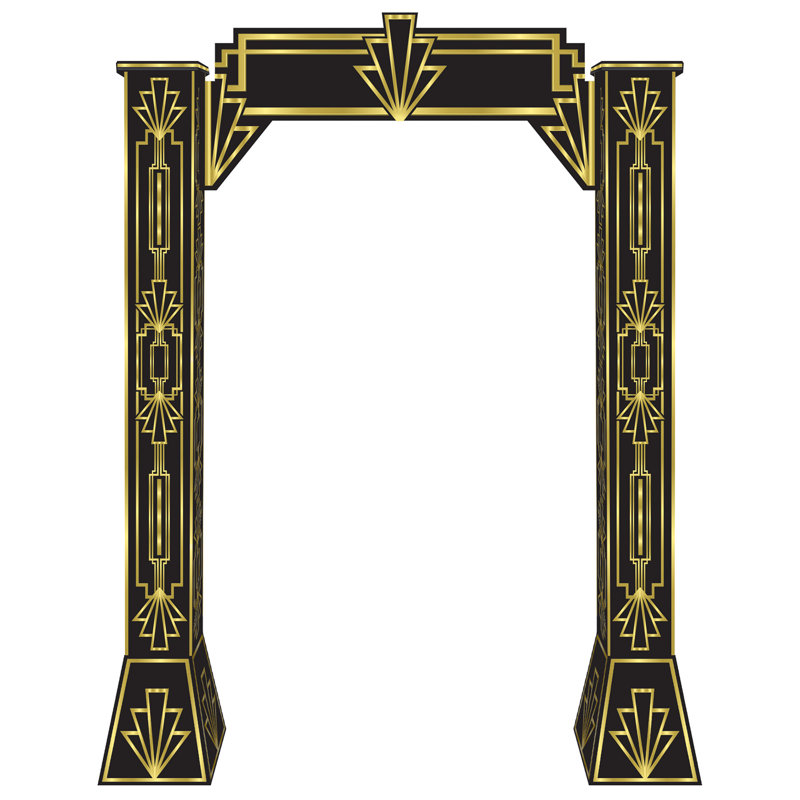 Great 20's 3-D Archway Prop
