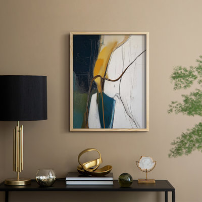 ABSTRACT Series DCXL Framed Print - Solid Wood