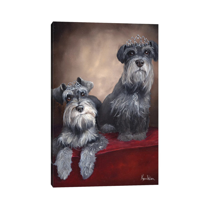 Princesses by Kyra Wilson - Gallery-Wrapped Canvas Giclée on Canvas, No Frame, 20.32 cm H x 30.48 cm W
