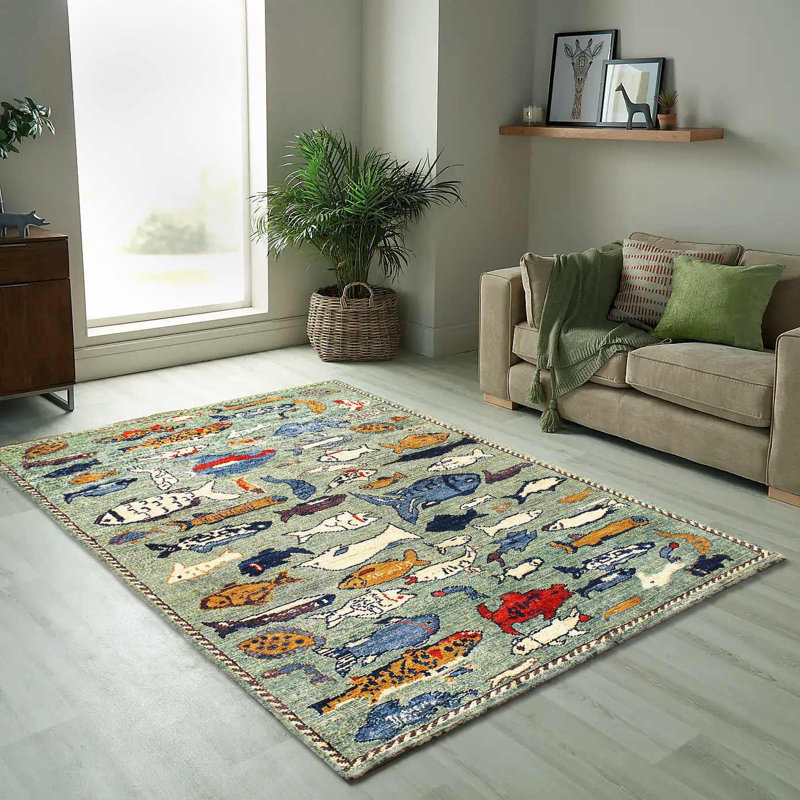 Rashyia Oriental Area Rug