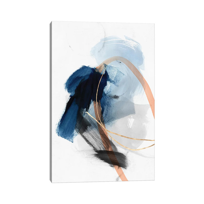 Foreshadow II - impression d'art graphique, H 26 po x l 18 po x 1,5 po, Toile tendue