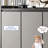 Grey + dark grey Aluminium alloy Shoe Storage