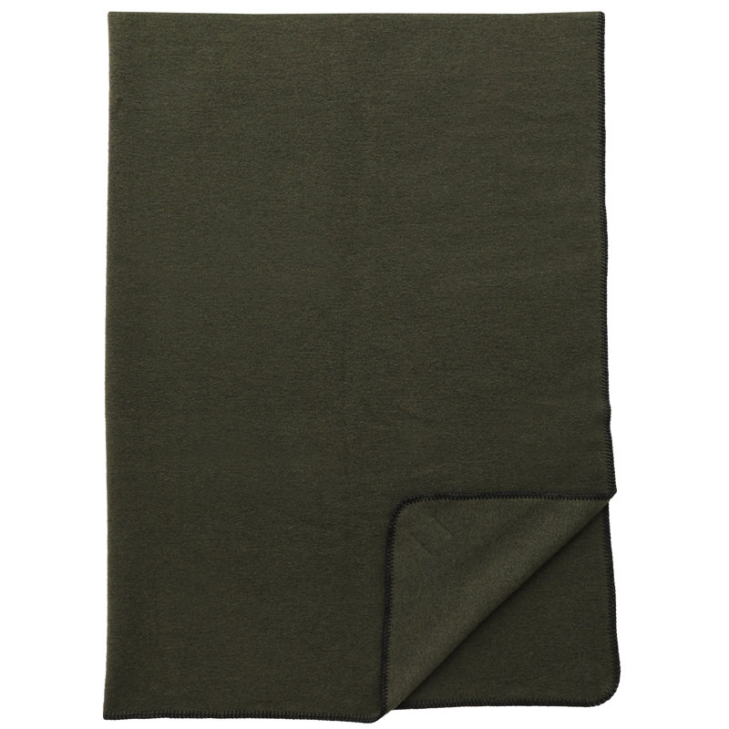 Wooded River Solid Sage Throw - 60x72