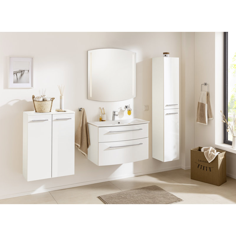 Bathroom Cabinet, White