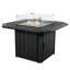 Table de foyer d'extérieur en polyrésine au propane avec couvercle Strella H 24 po x l 40 po-887247058