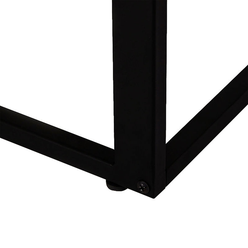 Burgess C Table End Table, Walnut