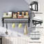 Metal Rectangle Wall Mounted Pot Rack