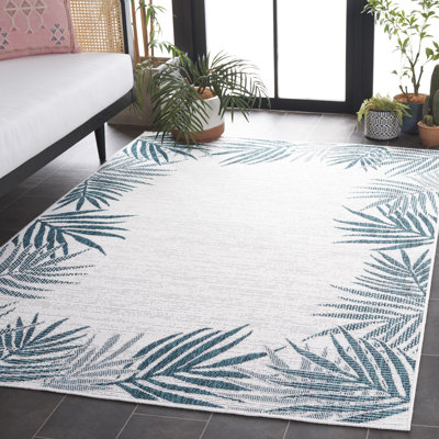 Tapis d'intérieur / extérieur floral Beach House Performance