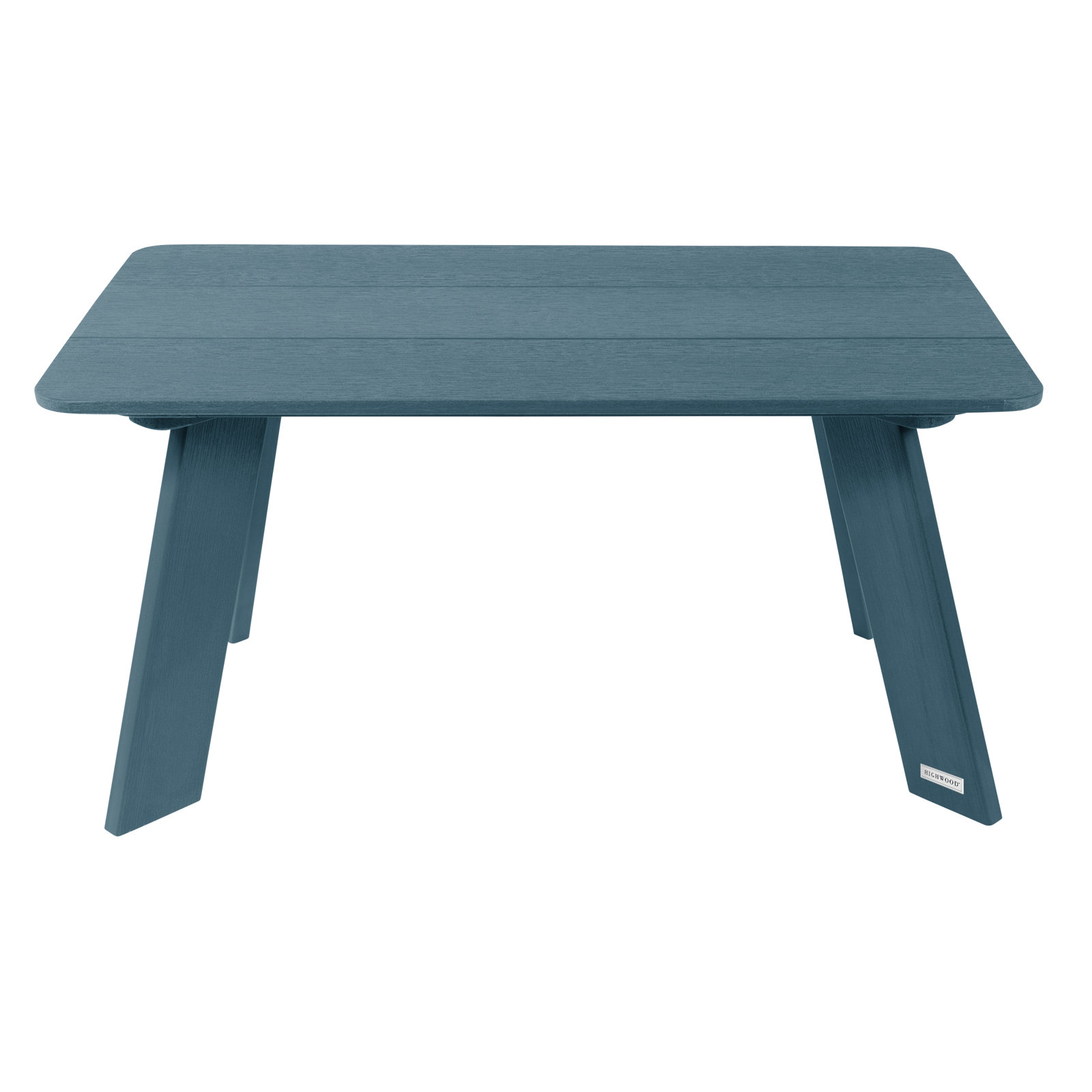 Byrnes 31'' Plastic / Acrylic Outdoor Coffee Table, Nantucket Blue