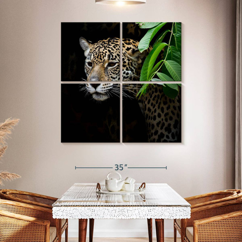 Brampt rôdant Jaguar, H 45 po x l 45 po