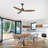 Ceiling Fan With Lights Quiet DC Motor  Ceiling Fans 6 Speed Levels,Reversible Ceiling Fan, For Patio Living Room, Bedroom-1240679024-1240679038