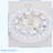 Mediterranean Style Seashell Shade Led Ceiling Lighting