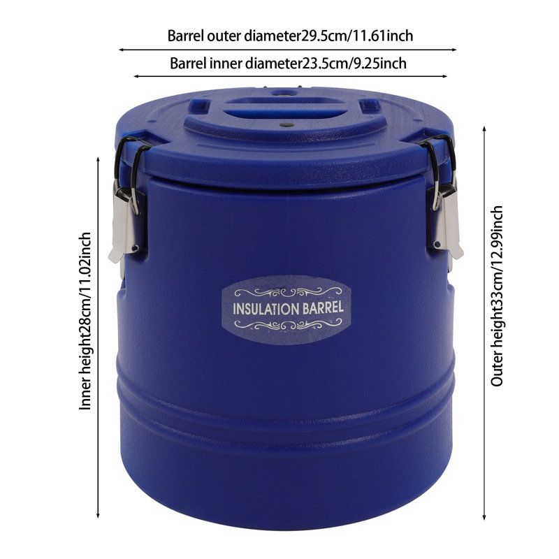 Contenant alimentaire Damayia, Bleu
