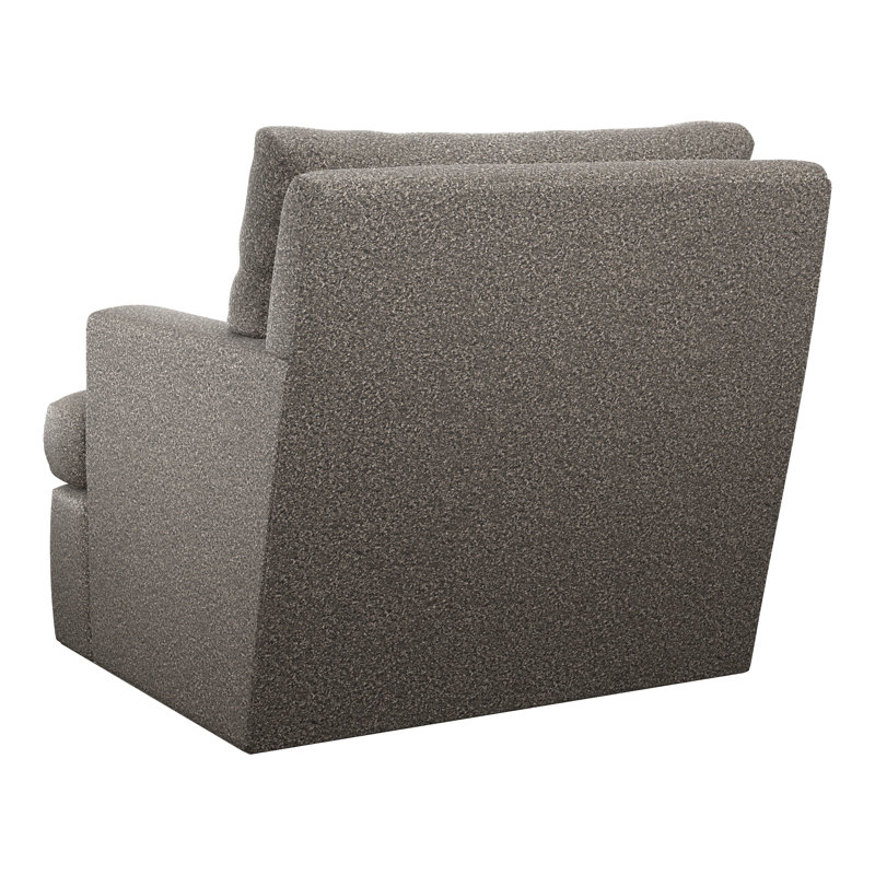 Chaise pivotante Bandar, Gris